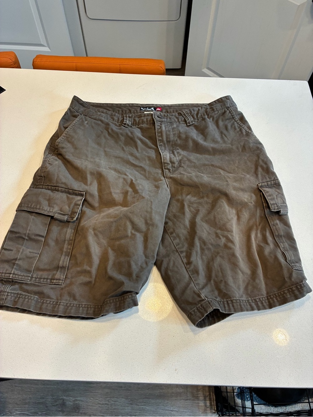 Vintage Y2K Quiksilver Brown Cargo Shorts